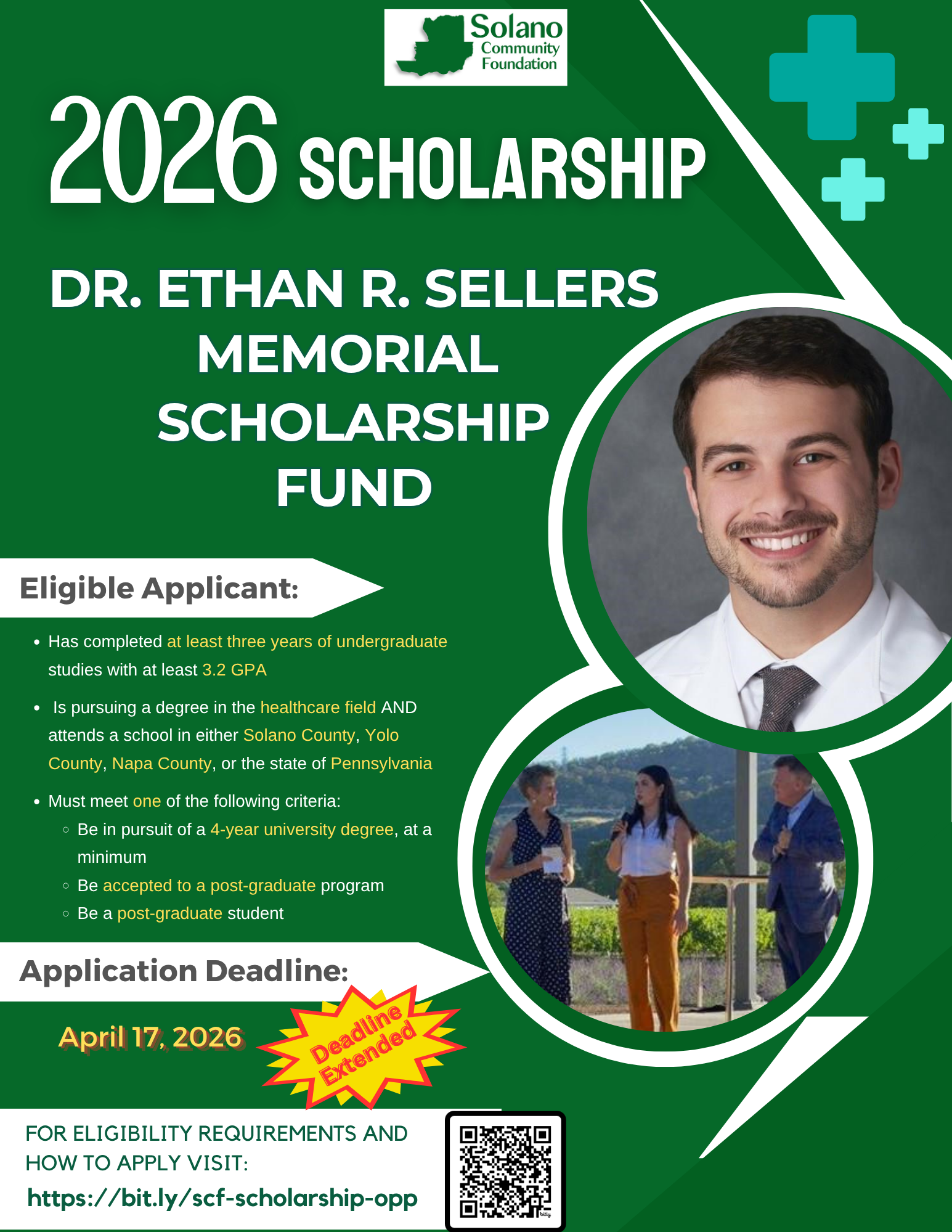 2026 Scholarships - Deadline to Apply April 17